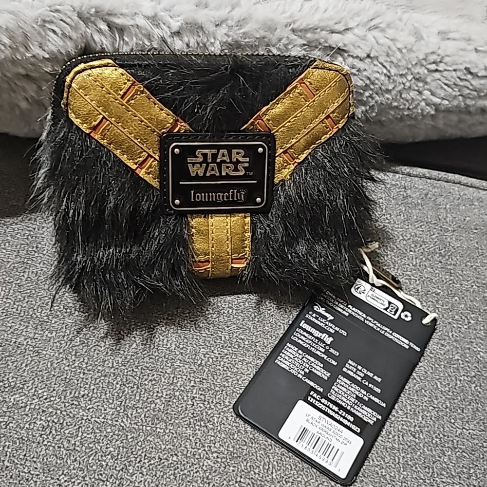 NWT Loungefly Star Wars Krrsantan Zip-Around Wallet Limited Edition Hard Tag